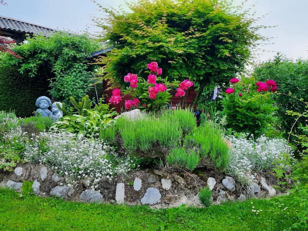 Garden Paradise Bled Apartments - Garden, Pond And Castle View Extérieur photo